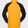 Sudadera VOLCOM polar invierno con media cremallera para hombre POLARTEC RESIN GOLD Ref. G4152200 amarillo mangas negras