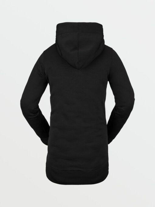 Sudadera VOLCOM para mujer con capucha clásica SPRING SHRED - BLACK Ref. H4152202_BLK negro