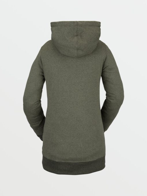 Sudadera VOLCOM para mujer con capucha clásica TOWER MUJER - VERDE POLVORIENTO Ref. H4152204 verde