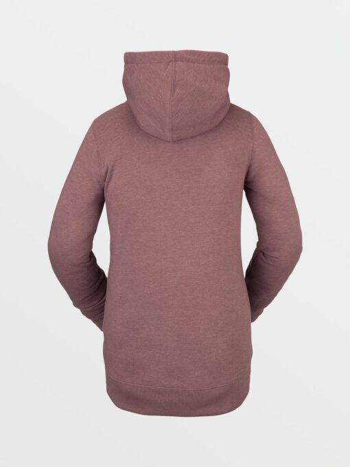 Sudadera VOLCOM para mujer con capucha clásica TOWER PULLOVER FLEECE - ROSEWOOD Ref. H4152204-ros rosa