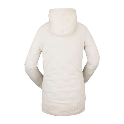 Sudadera VOLCOM para mujer con capucha clásica SPRING SHRED - WHITE Ref. H4152202_BNE blanca