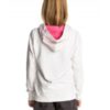 Sudadera Rip Curl niña con capucha Mama Candy Fleece Ref. JFEAJ4 blanca flores pecho