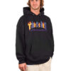 Sudadera THRASHER Hombre con capucha Ref.144970 Double flame logo Hoodie Black negra