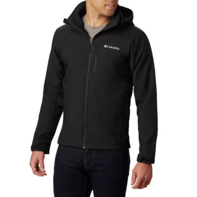 Chaqueta COLUMBIA con capucha y aislamiento para hombre Softshell Cascade Ridge™ II Black Ref. WM3241 /1516251011 negra