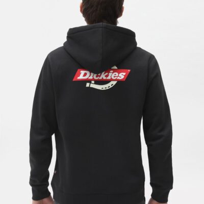 Sudadera DICKIES hombre con capucha suave Ruston Hoodie Black Ref. DK0A4XAHBLK1 negra