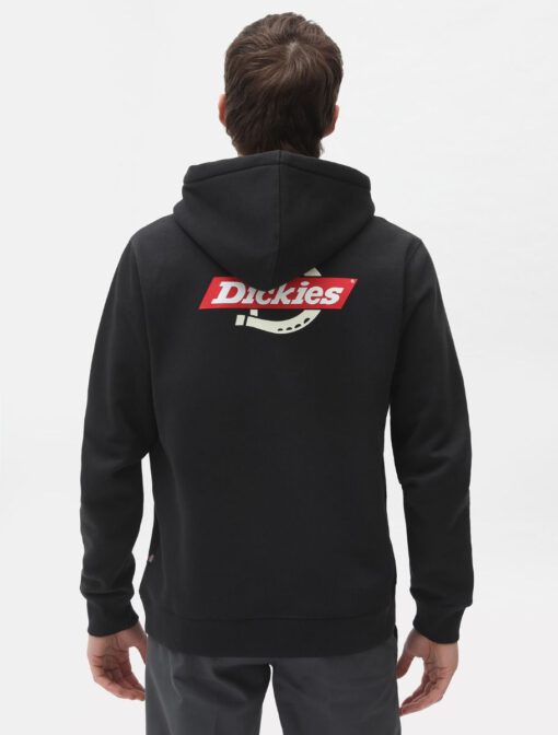 Sudadera DICKIES hombre con capucha suave Ruston Hoodie Black Ref. DK0A4XAHBLK1 negra