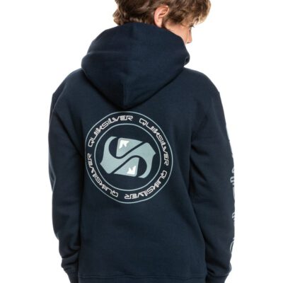 Sudadera niño Quiksilver con capucha Return To The Sea FOUR LEAF NAVY BLAZER (byj0) Ref. EQBFT03724 azul marino