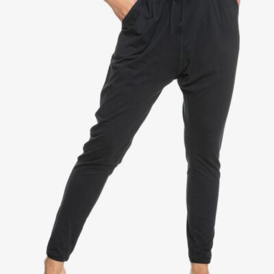 Pantalón de Chándal ROXY de yoga para Mujer Love Aint Enough ANTHRACITE (kvj0) Ref. ERJNP03395 negro