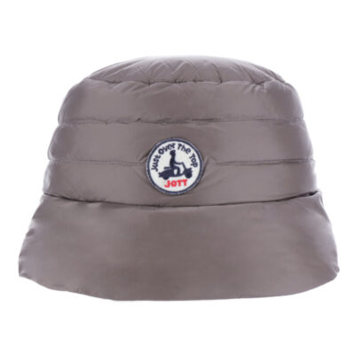 BOB BASIC gorro plumas Jott 5900BOB-808-TAUPE basico Justoverthetop topo marrón