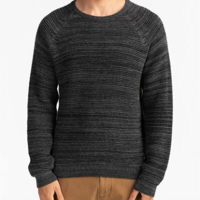 Jersei punto BILLABONG hombre cuello redondo casual Suéter Broke DARK GREY HEATH (3583) Ref. U1JP05BIF0 gris