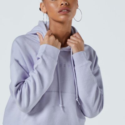 Sudadera OBEY con capucha para mujer Hubbard Hoodie periwinkle Ref. 211610090 lila