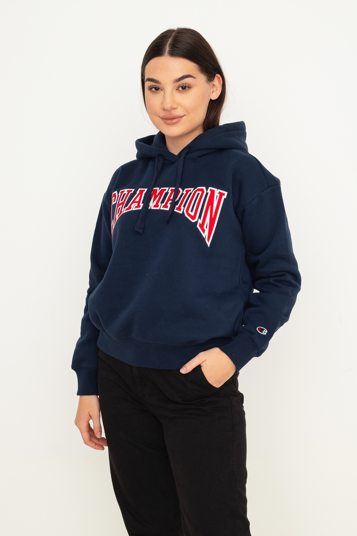 Sudadera Con Capucha Mujer Champion Azul