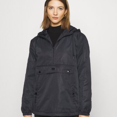 Chaqueta polar OBEY con capucha para mujer Ripple Anorak Jacket black Ref. 221800335 negra