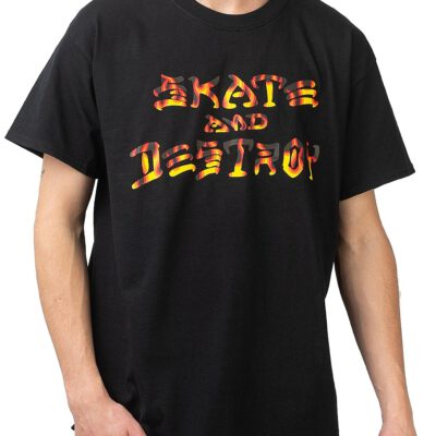 Camiseta THRASHER Magazine Hombre manga corta SKATE AND DESTROY