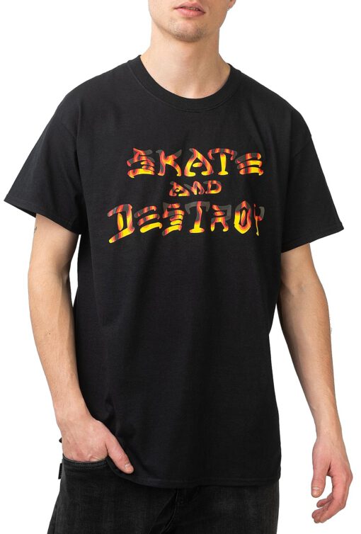 Camiseta THRASHER Magazine Hombre manga corta SKATE AND DESTROY