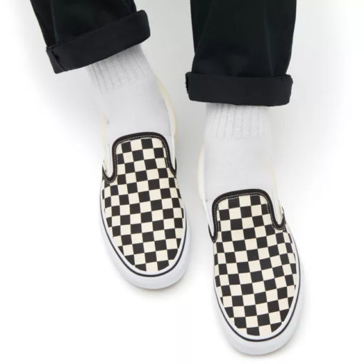 Zapatillas sin cordones VANS caña baja CHECKERBOARD OLD SKOOL SLIP-ON Ref. VN000EYEBWW ESTAMPADO A CUADROS