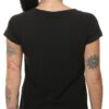 Camiseta NIKITA Mujer manga corta MINERAL T-SHIRT black REF. NGWTMIN Negra logo pecho