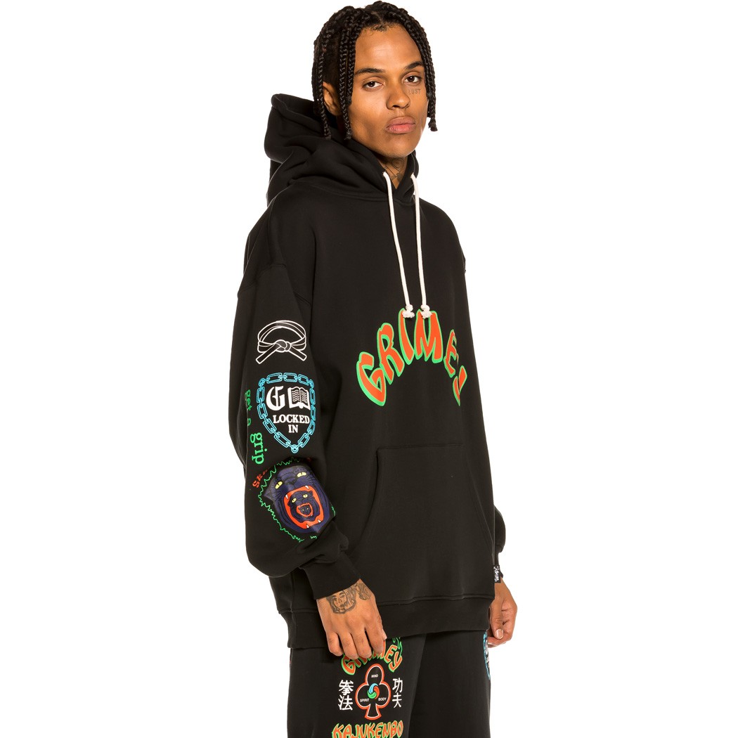 Sudadera grimey outlet negra