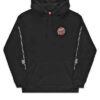 Sudadera Santa Cruz hombre suave con capucha Mixed Up Dot Hoodie Ref. SCA-HDY-4975 negra