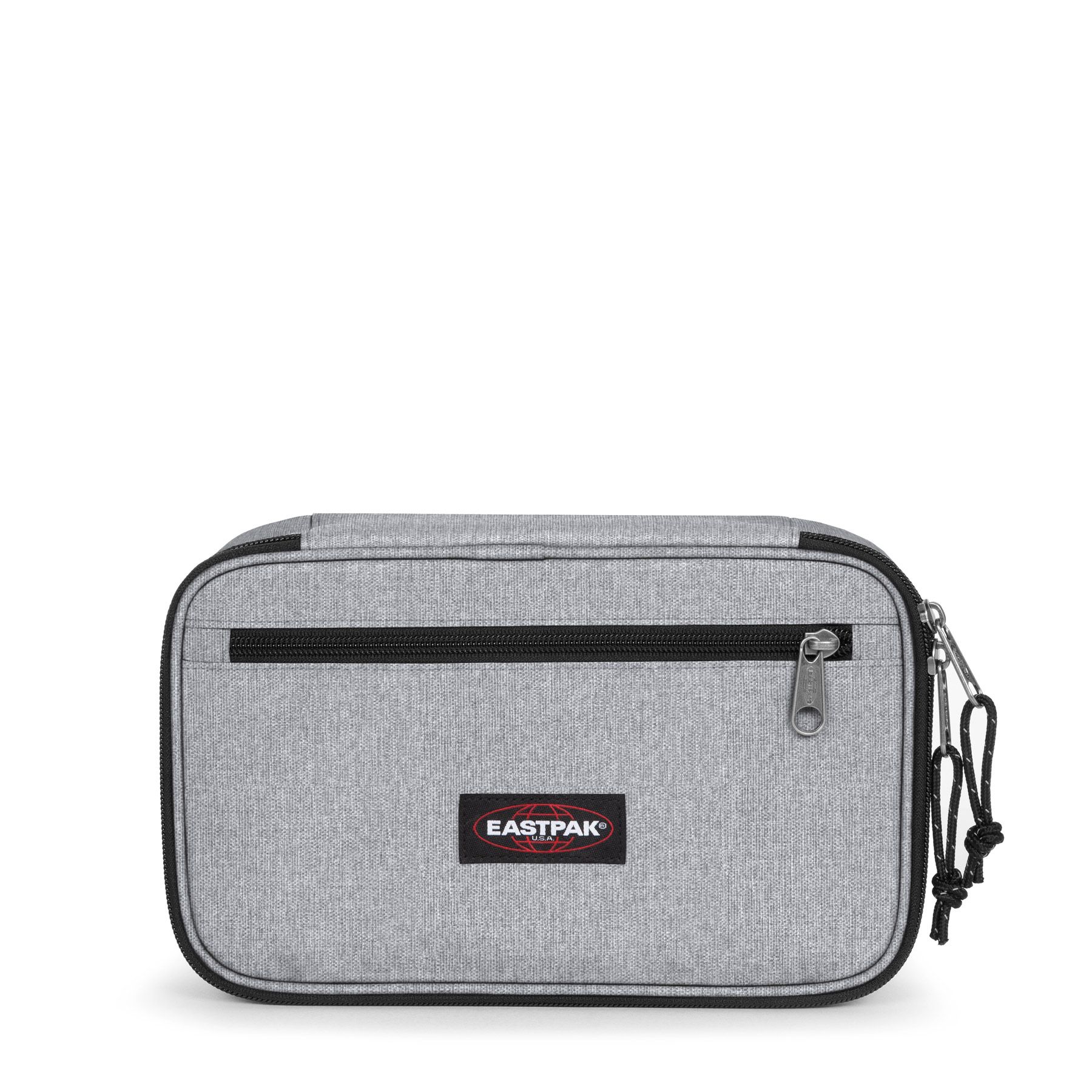 Estuche escolar Eastpak: PLUMIER OVAL XXL grande EK0A5BAB363 Sunday Grey gris efecto tejano | Martimpe Berart - Moda en Gausach, Vielha, Valle de Aran