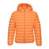 Chaqueta con capucha Jott de plumas pato Niña 4900HUG-710-ABRICOT CARLA BASIC Justoverthetop Color naranja