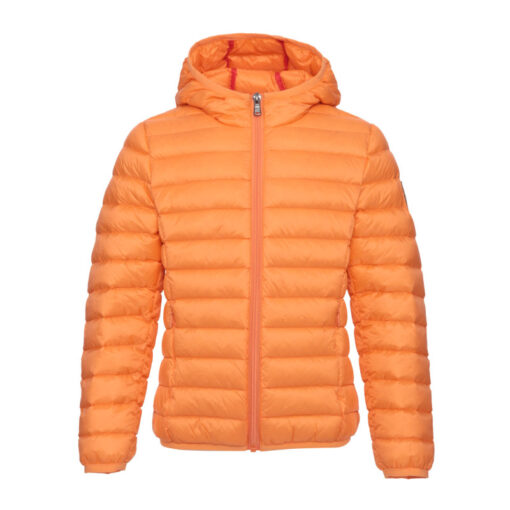 Chaqueta con capucha Jott de plumas pato Niña 4900HUG-710-ABRICOT CARLA BASIC Justoverthetop Color naranja