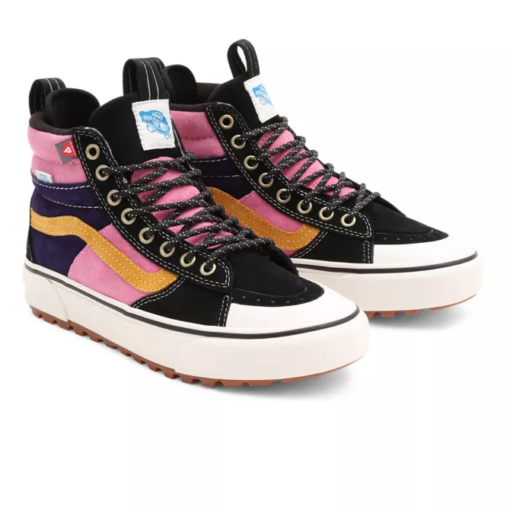 Zapatillas media caña VANS Skate número uno del mundo chica SK8-HI MTE-2 Black/Sugar Plum Ref. VN0A5HZZ6K6 rosa/morado