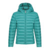 Chaqueta con capucha Jott de plumas pato Niña 6900/107 lagon CARLA BASIC Justoverthetop Color verde agua