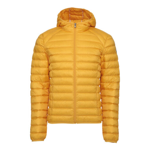 Chaqueta capucha Jott de plumas pato Niño 6900/ 624-JAUNE HUGO BASIC Justoverthetop Color amarillo