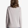 Sudadera ROXY manga larga para Mujer Ray Of Light Palm Beach (sgrh) Ref. ERJFT03271 gris playa