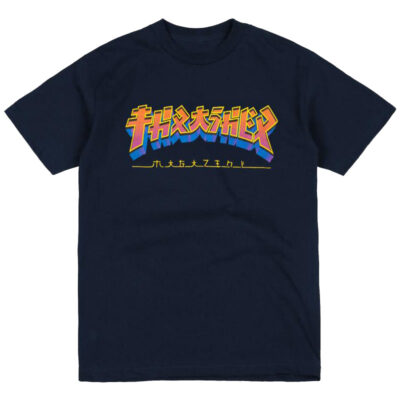 Camiseta THRASHER Magazine Hombre manga corta Gozdilla Burst T-Shirt Ref. 145041 azul logo