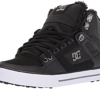 Zapatillas altas DC SHOES para hombre forro interior borrego SPARTAN HIGH WC SE Navy (nvy) Ref. 303358 negra