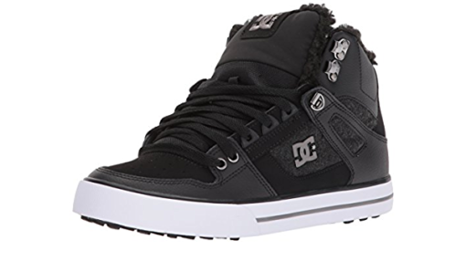 Zapatillas altas DC SHOES para hombre forro interior borrego SPARTAN HIGH WC SE Navy (nvy) Ref. 303358 negra