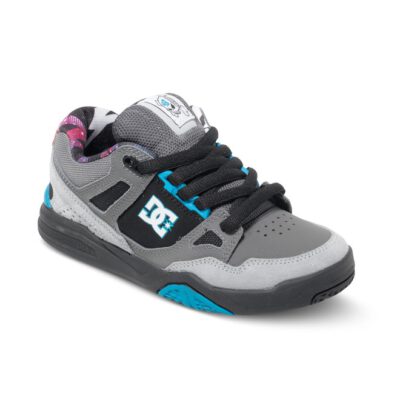 Zapatillas DC SHOES para niño cuero STAG 2 KB grey/grey/black Ref. ADBS100148 gris/gris//negro