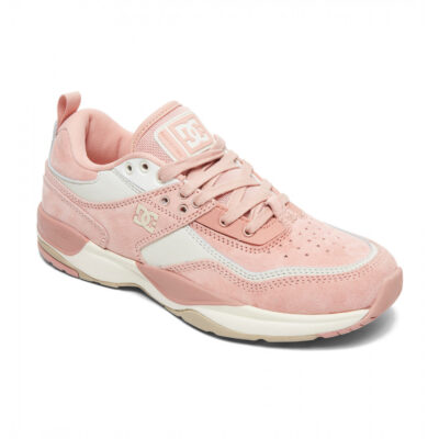 Zapatillas deporte DC Shoes para mujer E.TRIBEKA SE Peach parfait (ppf) Ref. ADJS20015 rosa palo/blanca