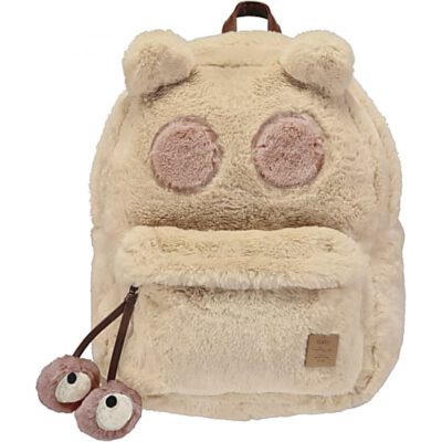 Mochila Barts YUPIK BACKPACK divertida de pelo sintético niña Sand Ref. 4062007 ojos y orejas