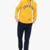 Sudadera CHAMPION Hombre con capucha COLLEGIATE LOGO ORGANIC COTTON HOODIE Ref. 216569 amarilla