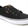 Zapatillas VANS Skate Niño Bishop (Textile) Black/Potting Soil Mod. VN000NLWHWP Negra clara detalles piel