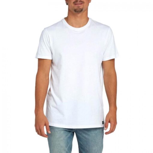 Camiseta BILLABONG para hombre manga corta All day ss white Ref. H1JE08 bip8 blanca básica