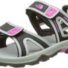Sandalias THE NORTH FACE trekking HEDGEHOG SANDAL II para mujer Paloma Grey - Raspberry Rose Ref. NF00CXS5 HBH S16 gris/rosa