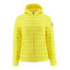 Chaqueta con capucha Jott de plumas pato Mujer CLOE BASIC 6900CLO-627-JAUNE VIF Justoverthetop Color amarillo