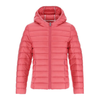 Chaqueta capucha Jott de plumas pato Niña CARLA BASIC 6900CAR-418-FRAMBOISE Justoverthetop Color rojo frambuesa