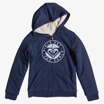 Sudadera exterior ROXY niña forrada interior borreguito Memorize Density BLUES (btkh) Ref.ERGFT03220 azul