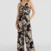 Mono fluido O'NEILL práctico y cómodo para Mujer BEACH JUMPSUIT Black Ref. 1300020 negro estampado
