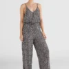 Mono fluido O'NEILL práctico y cómodo para Mujer BEACH JUMPSUIT Black Ref. 1300020 negro estampado