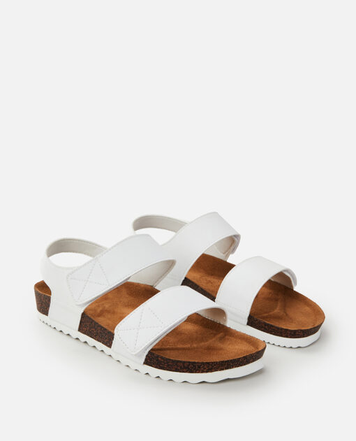 Sandalias RIP CURL Chanclas cómodas correas ajustables para Mujer Sumatra White Ref.134WOT blancas