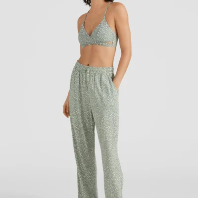 Pantalón fluido O'NEILL práctico y cómodo para Mujer BEACH PANTS Green Ref. 1550012 gris estampado