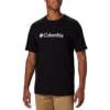 Camiseta COLUMBIA manga corta básica hombre CSC Basic Logo™ Black Ref. 1680053010 negra logo pecho