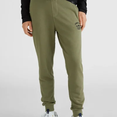 Pantalón chándal O'NEILL largo para hombre STATE JOGGER PANTS Green Ref. 2550006 verde logo pierna