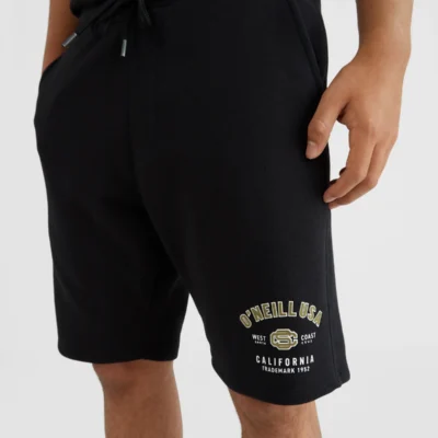 Pantalón chándal O'NEILL corto para hombre STATE JOGGER SHORT Black Out Ref. 2700016 Negro